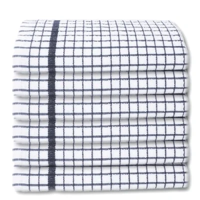 Imagen de A &amp; B TRADERS paños de cocina rizo 100% algodón, paquete 6, superabsorbentes y suaves al tacto (negro)
