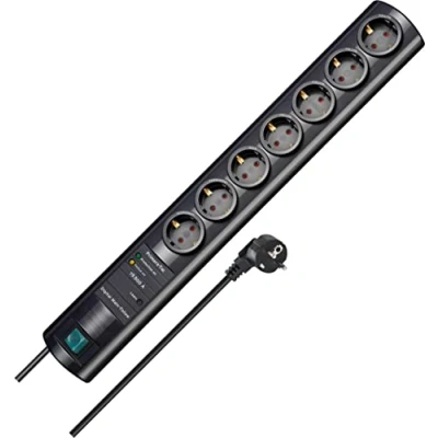 Imagen de Brennenstuhl Primera tec Digimaster 2m Regleta , Tipo F )regleta / Sai