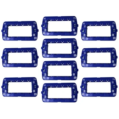 Imagen de soporte compatible con Bticino Living Light, para caja 502 503 504 507 (10, 4 módulos/plazas)