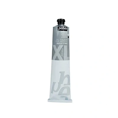 Imagen de Pébéo Óleo Fino XL Pintura Oleo, 200ml, Plateado (Gris Neutro)