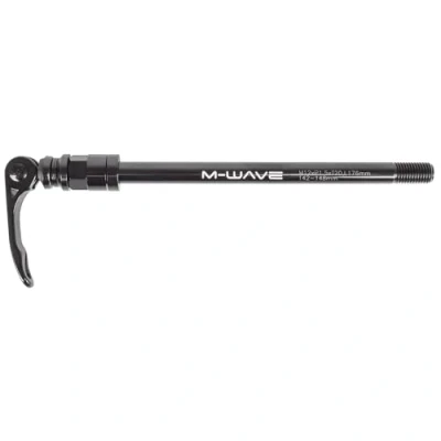 Imagen de M Wave Stalwart Axle/Shimano Type Asse per gancio di traino, Unisex Adulto, Nero, Talla única