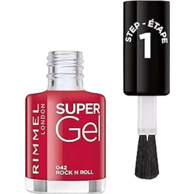 Imagen de Rimmel London Super Gel Esmalte de Uñas Tono 42 Rock N Roll 47 gr