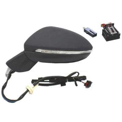 Imagen de Espejo retrovisor Alkar 6139184 izquierda imprimado eléctrico calefactable, asférico para vehíc. con volante a la