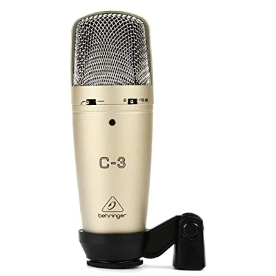 Imagen de Behringer C 3 Micrófono de condensador estudio doble diafragma