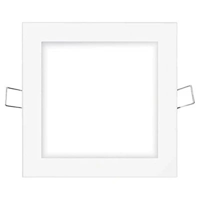 Imagen de EDP Mini Downlight Led Lumeco 6W 320 Lumen Cuadrado 4.000K Marco Cromo, 12 cm, 6 W