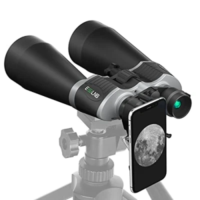 Imagen de ESSLNB Prismatico Astronomico 13 39X70 Binoculares de Largo Alcance con Adaptador Teléfono Trípode y Bolso para Terrestre Visita Caza Turismo