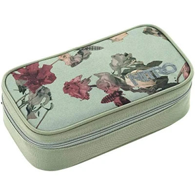 Imagen de Nitro Snowboards Pencil Case XL Cartuchera Escolar, Unisex, Dead Flower, 21 x 10 6,5 cm