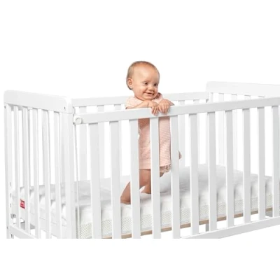 Imagen de PIKOLIN Colchón de Cuna HR 70x140 14cm BabyUltra + Certificación Oeko Tex 100 Capa Ergonómica BabyAir y Viscoelástica Funda Extraíble Tratamiento Allergen Tech Tejido 3D Transpirable