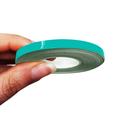 Imagen de 4R Quattroerre.it 10471 Franjas Trim Tiras Adhesivas para Coche, Verde Petronas, 5 mm x 10 MT