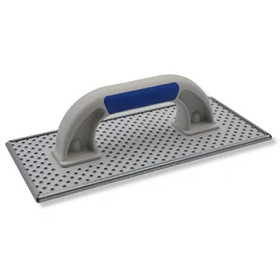 Imagen de DEWEPRO® tabla de lijado para ETICS y hormigón celular, superficie raspado frotar con chapa acero galvanizado, 270x130mm nivelación lijadora
