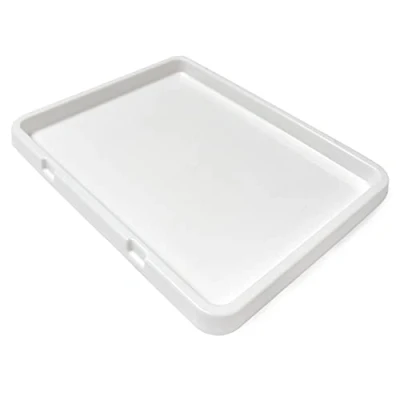 Imagen de Artway Bandeja de plástico para tintar, 25 x 19 1,5 cm, Color Blanco
