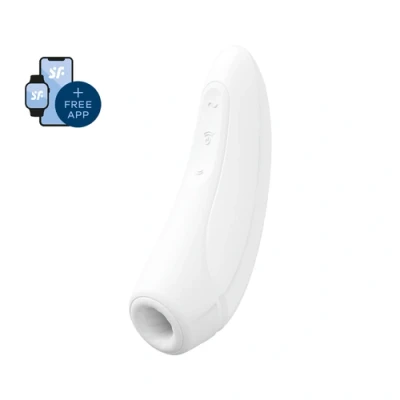 Imagen de Satisfyer Curvy 1+ Succión y vibración controlado por appBlanco