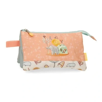 Imagen de Enso Play All Day Estuche Triple Multicolor 22x12x5 cms Poliéster by Joumma Bags