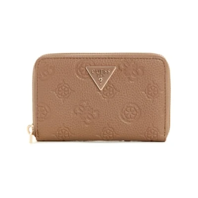 Imagen de Guess Cresidia Medium ZIP Around Monedero, Mujer, Talla: One Size, Dark taupe
