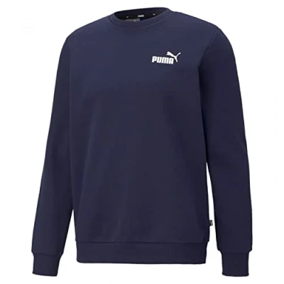 Imagen de Puma Mens ESS Small Logo Crew Sudadera, Hombre, Peacoat, SL