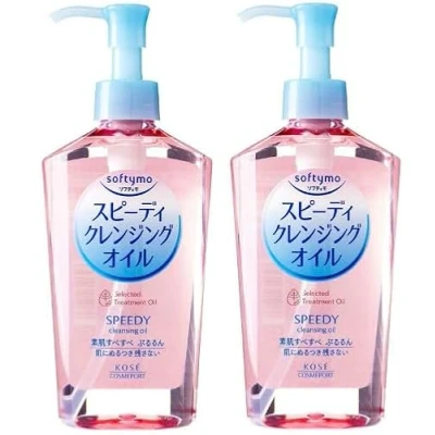 Imagen de [2 juegos] Kose Cosmeport Softymo Speedy Aceite de limpieza 230ml más Mascarilla facial original Port Trading