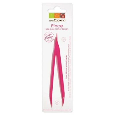 Imagen de ScrapCooking 5120 Pinza para emplatar Redondo (plástico PP, 18 x 5 1,4 cm), Multicolor