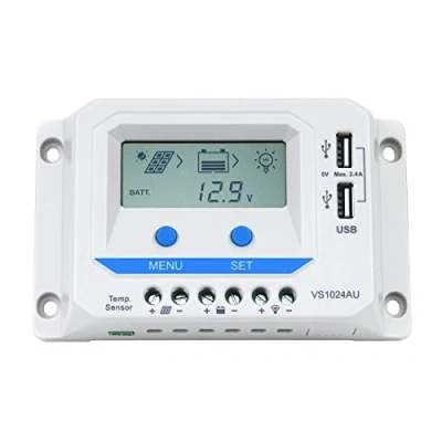 Imagen de EPEVER PWM VS1024AU 10A Controlador de carga 12/24V max. PV 50V