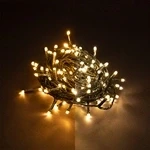 Imagen de luces de navidad 12 metros blanco extra cálido y 120 LED