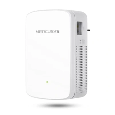 Imagen de MERCUSYS ME20 Repetidor WiFi AC750, Amplificador WiFi, Doble Banda 5GHz/2.4GHz, Puerto Ethernet, Modo Punto Acceso, Indicador Señal luz, Plug &amp; Play, Compatible con todos Dispositivos