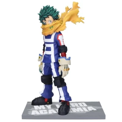 Imagen de Banpresto Figura de Accion Izuku Midoriya My Hero Academia 7Th Season, Color Ver. 24 cm, BP89951P Multicolor, Coleccionable, Optimo para los fanaticos del Anime