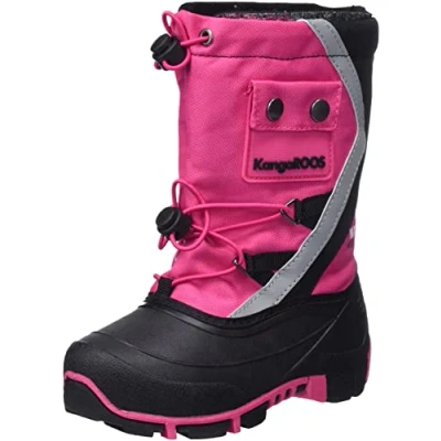 Imagen de KangaROOS Kanga Bean III, Botas, Daisy Pink Jet Black, 32 EU