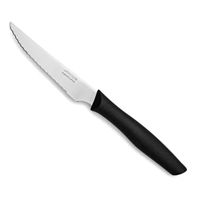 Imagen de Arcos Serie Nova Cuchillo Chuletero Hoja de Acero Inoxidable 110 mm Mango Polipropileno Color negro