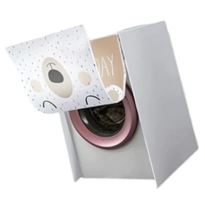 Imagen de Sunnyushine Lavadora Funda Protectora, Palatable para de Carga frontal, Cubierta Impermeable, Secadora Frontal Impermeable