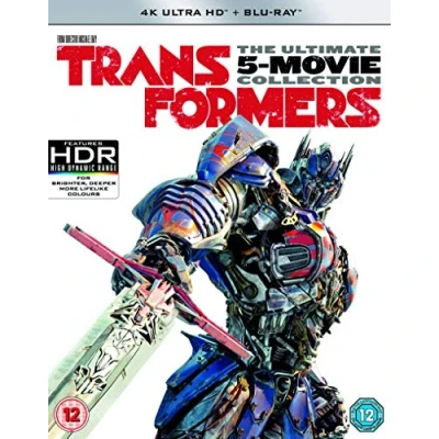 Imagen de Transformers: The Last Knight 5 Film Collection (11 Discs Including Bonus Disc) (Bd+Ultra HD) [Edizione: Regno Unito] [4k Ultra HD + Blu Ray]