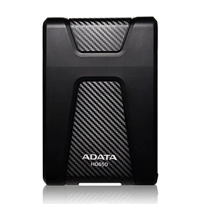 Imagen de ADATA AHD650 1TU3 CBK Disco Duro Externo de 1 TB USB3.0 Alta Velocidad, Triple Capa, Robusto y Resistente a Impactos, Color Negro