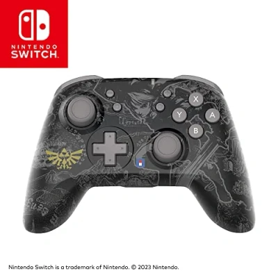 Imagen de Mando Nintendo Switch Hori Wireless HORIPAD The Legend of Zelda™ Edition, Para Switch, Inalámbrica, Con acelerómetro y giroscopio