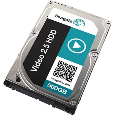 Imagen de Seagate Video 2.5 HDDs ST500VT000 Disco duro (SATA, 500 GB, 6,35 cm (2.5&quot;), 1,5W, 1000G, 400G)