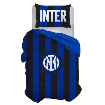 Imagen de Inter Juego de Funda nórdica Individual, 100% algodón