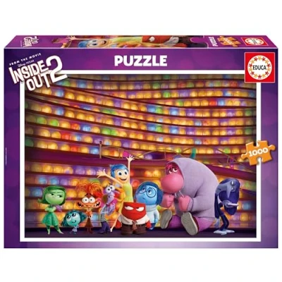 Imagen de Educa Puzzle de 1000 Piezas para Adultos Inside out 2. Extreme Montaje más exigente y gratificante. A Partir 14 años (20266)