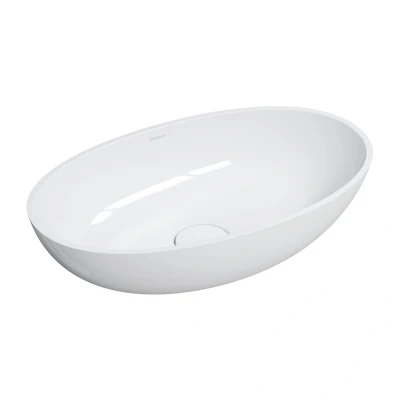 Imagen de Omnires SHELLUNBP Lavabo sobre encimera, White