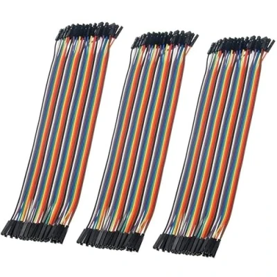 Imagen de Aihasd 120P 20cm Hembra Cable Dupont 1P Pasa Corriente para Tablero de circuitos