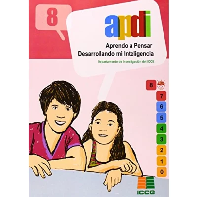 Imagen de APDI 8, aprendo a pensar desarrollando mi inteligencia (SIN COLECCION)