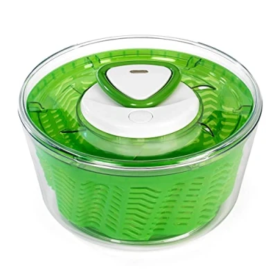 Imagen de Zyliss E940012 Easy Spin 2 Centrifugadora de Lechuga, Grande, Plástico, Verde, Escurridor Para Ensaladas y Verduras, Apto Lavavajillas