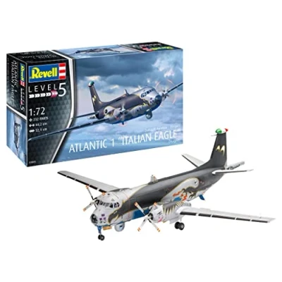 Imagen de Revell 03845 Breguet Atlantic 1&quot; Italian Eagle, Escala Kit de Modelo plástico, Color sin Pintar, 1:72 (03845)