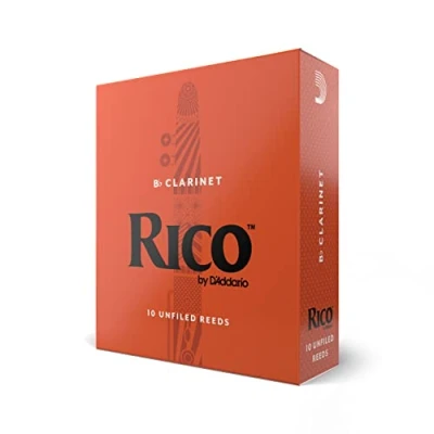 Imagen de Royal by D’Addario RCB1025 Rico 2.5 Strength Reeds for Bb Clarinet (Pack of 10)