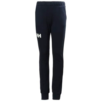 Imagen de Helly Hansen JR LOGO PANT Unisex Pantalones deportivos para niños, Talla: 14a, Navy