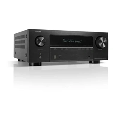 Imagen de Denon AVC X3800H Receptor AV de 9.4 Canales, Amplificador con Auro 3D, Dolby Atmos, DTS:X, 6 &quot;8K entradas y 3 Salidas, Bluetooth, AirPlay 2, HEOS Multiroom, Compatible Alexa, Negro