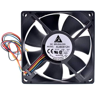 Imagen de Delta AUB0812H 8025 12V 0.26A 8cm Chassis Cooling Fan