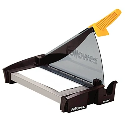 Imagen de Fellowes Fusion A4 Guillotina de Papel Tamaño A4, Capacidad Corte 10 Hojas, Color Negro/Gris