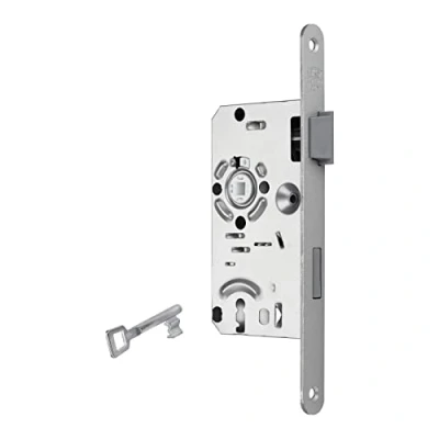 Imagen de SOTECH cerradura de puerta BKS vaso clase 1 Parte trasera 55 mm delantera 20 DIN derecha Distancia 72 embutir