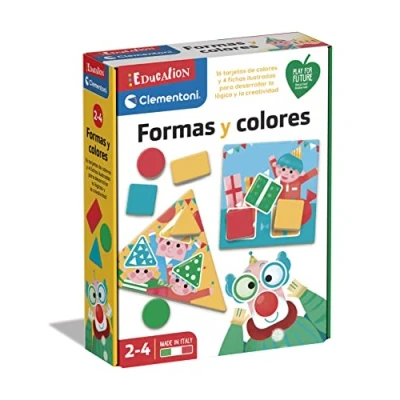 Imagen de Clementoni Formas y Colores, Juego Educativo a Partir de 2 años, Juguete en español (55302), Multicolor