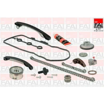 Imagen de FAI AutoParts TCK249VVT Juego de Cadena distribución con juntas, ruedas dentadas Símplex, bajo ruido