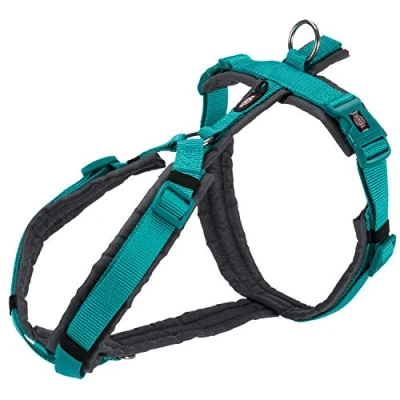 Imagen de TRIXIE Arnés Trekking New Premium Azul Océano Grafito para Perros