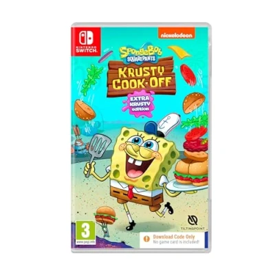 Imagen de SpongeBob Squarepants: Krusty Cook Off Extra Edition (Download Code in Box) Switch