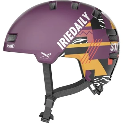 Imagen de ABUS Casco urbano Skurb ACE de bicicleta con estilo para uso diario, patinaje, BMX o longboard Verde (Moss Green), talla L